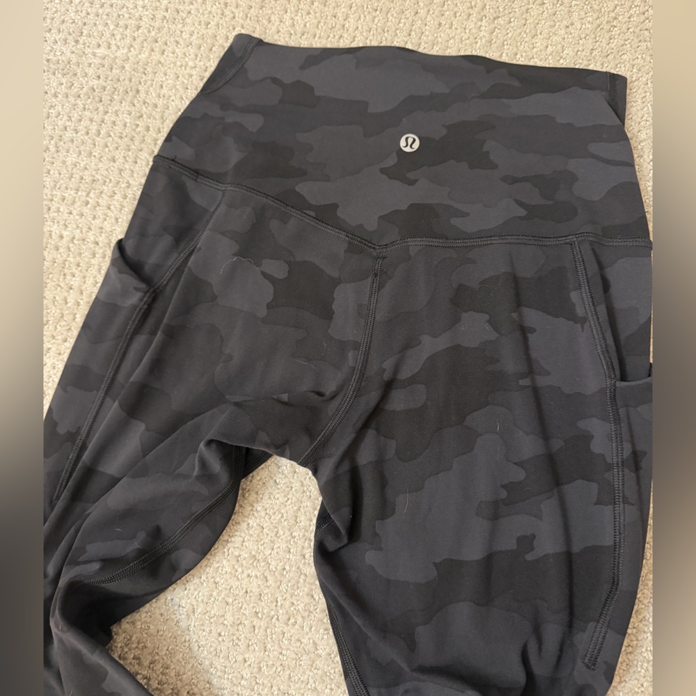 Rare Lululemon Leggings - Orlando Magic Camo Edition- Size 6